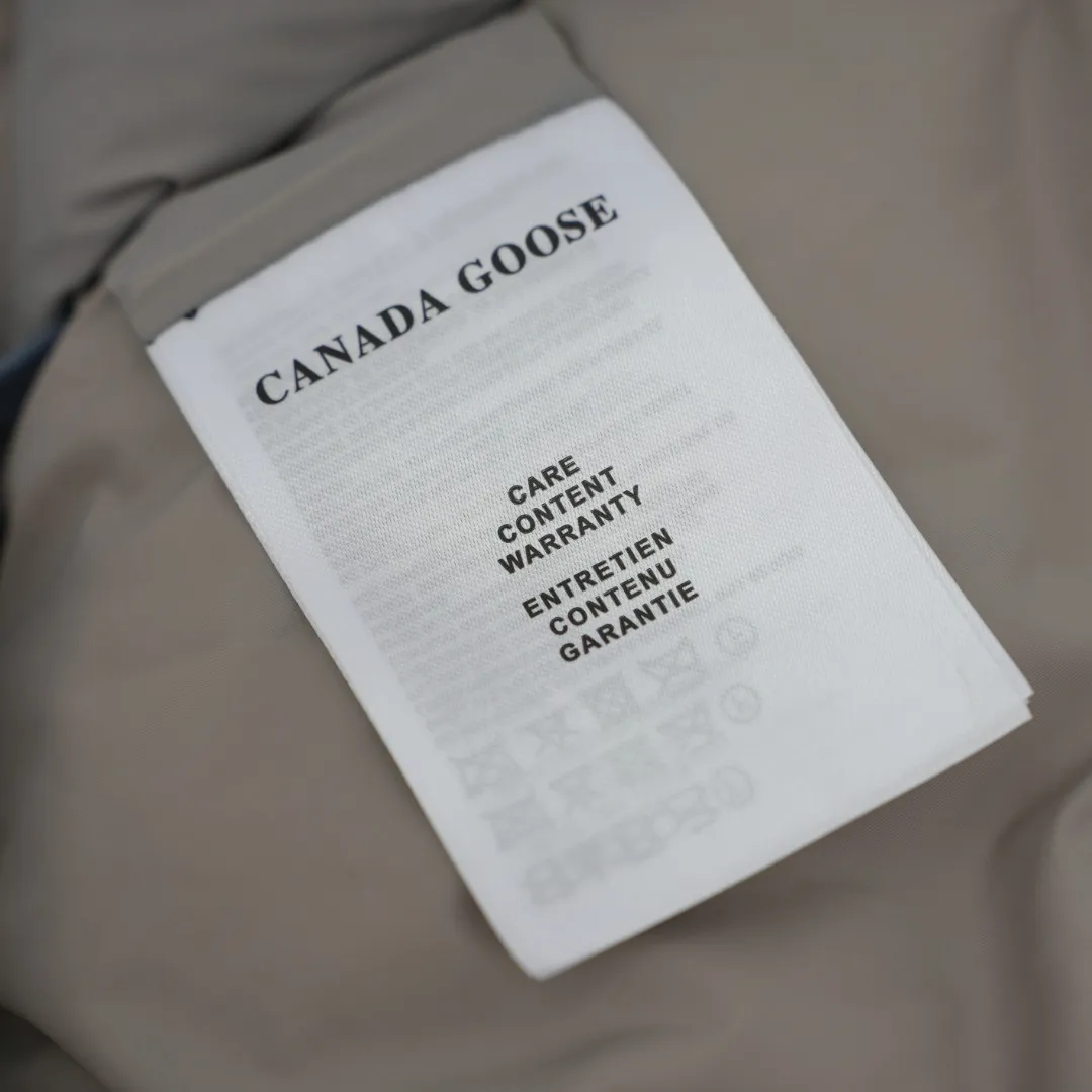 P1100 CANADA GOOSE丨Canada Goose 4829 Rhoda series hooded down jacket Color: Stone Gray Size: XS-L